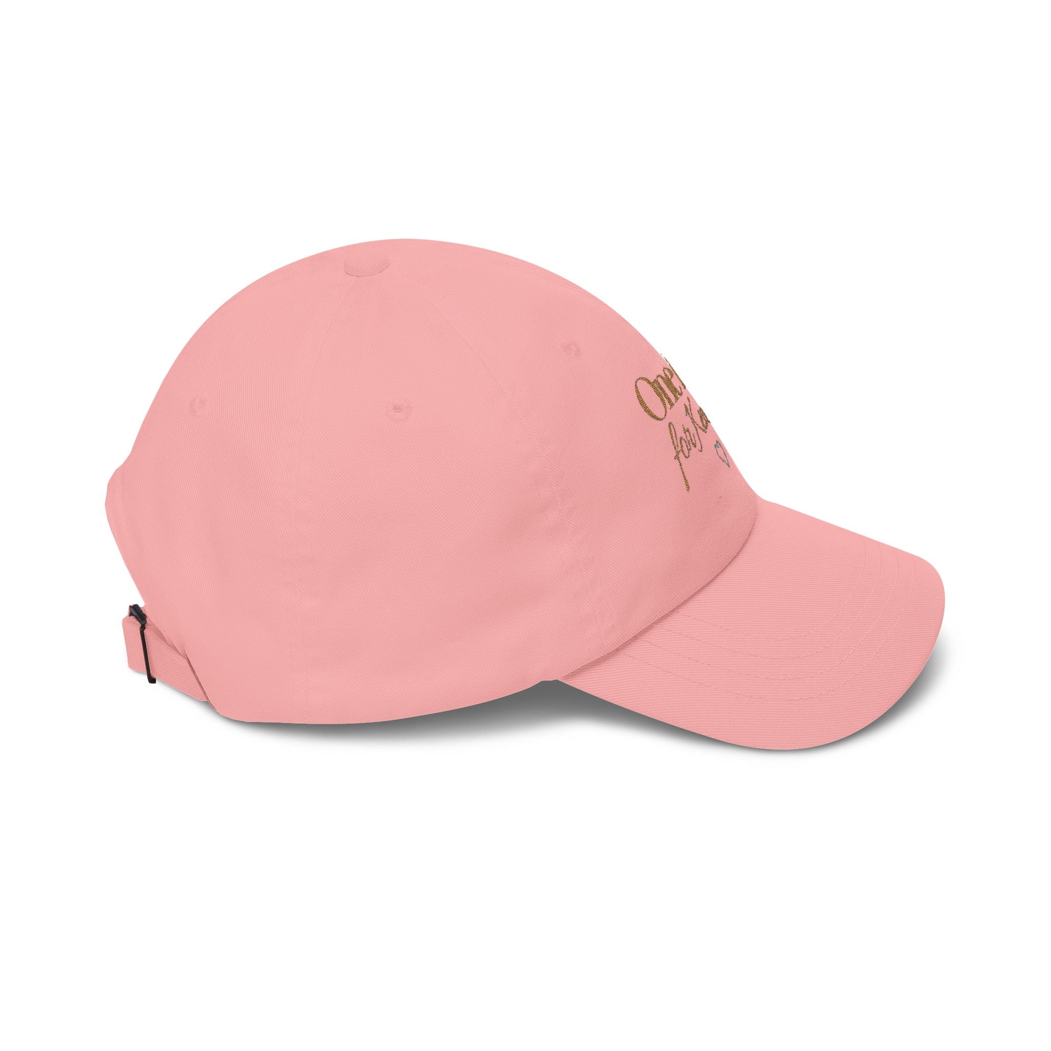 One Bite for Kensley Dad Cap | Embroidered Script Heart