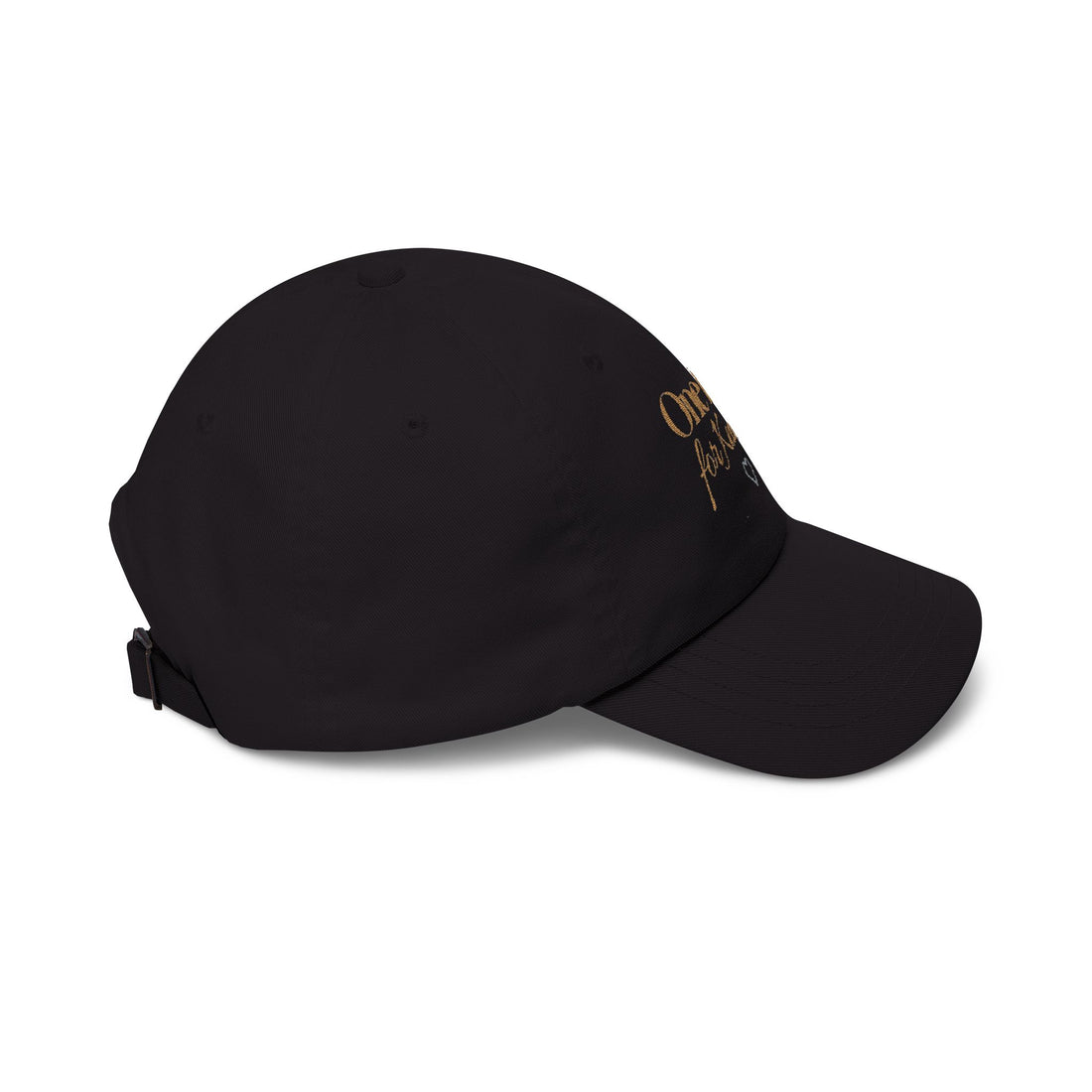 One Bite for Kensley Dad Cap | Embroidered Script Heart