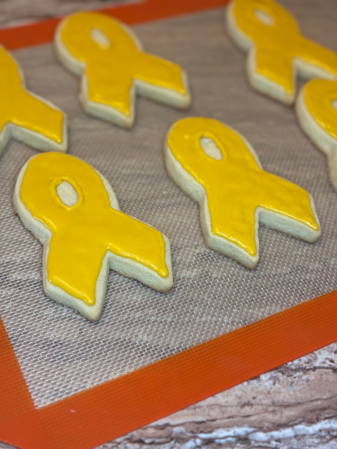 Little Warrior Gold Cookie 🎗️